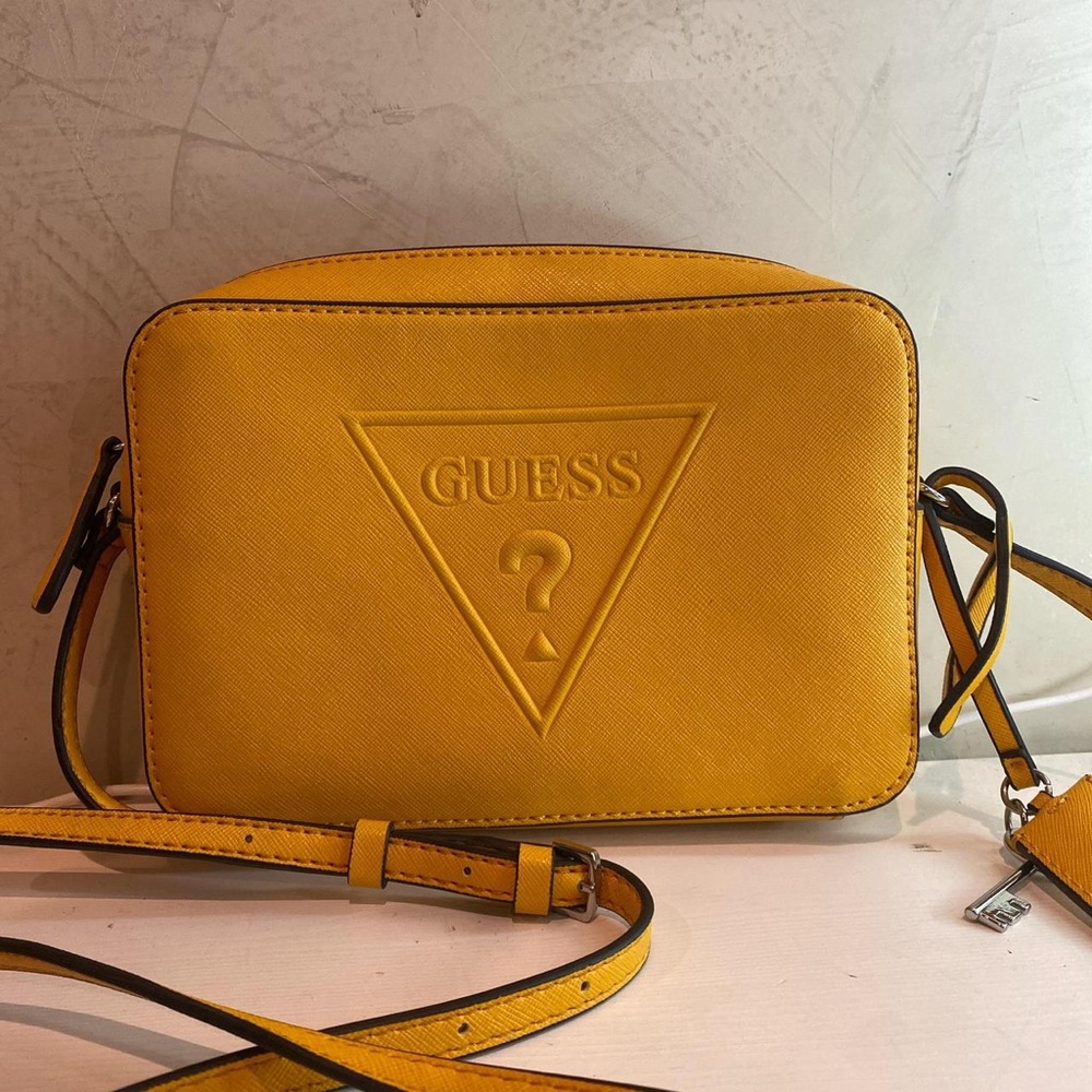 Guess Mustard Crossbody Bag